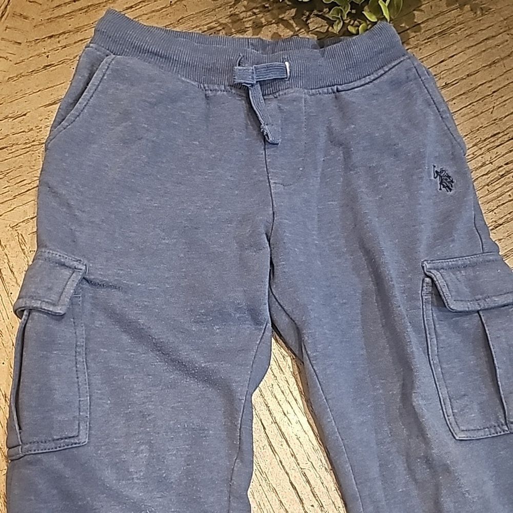 Gray blue jogger size 6/7 U.S. Polo Assn. - Picture 2 of 14